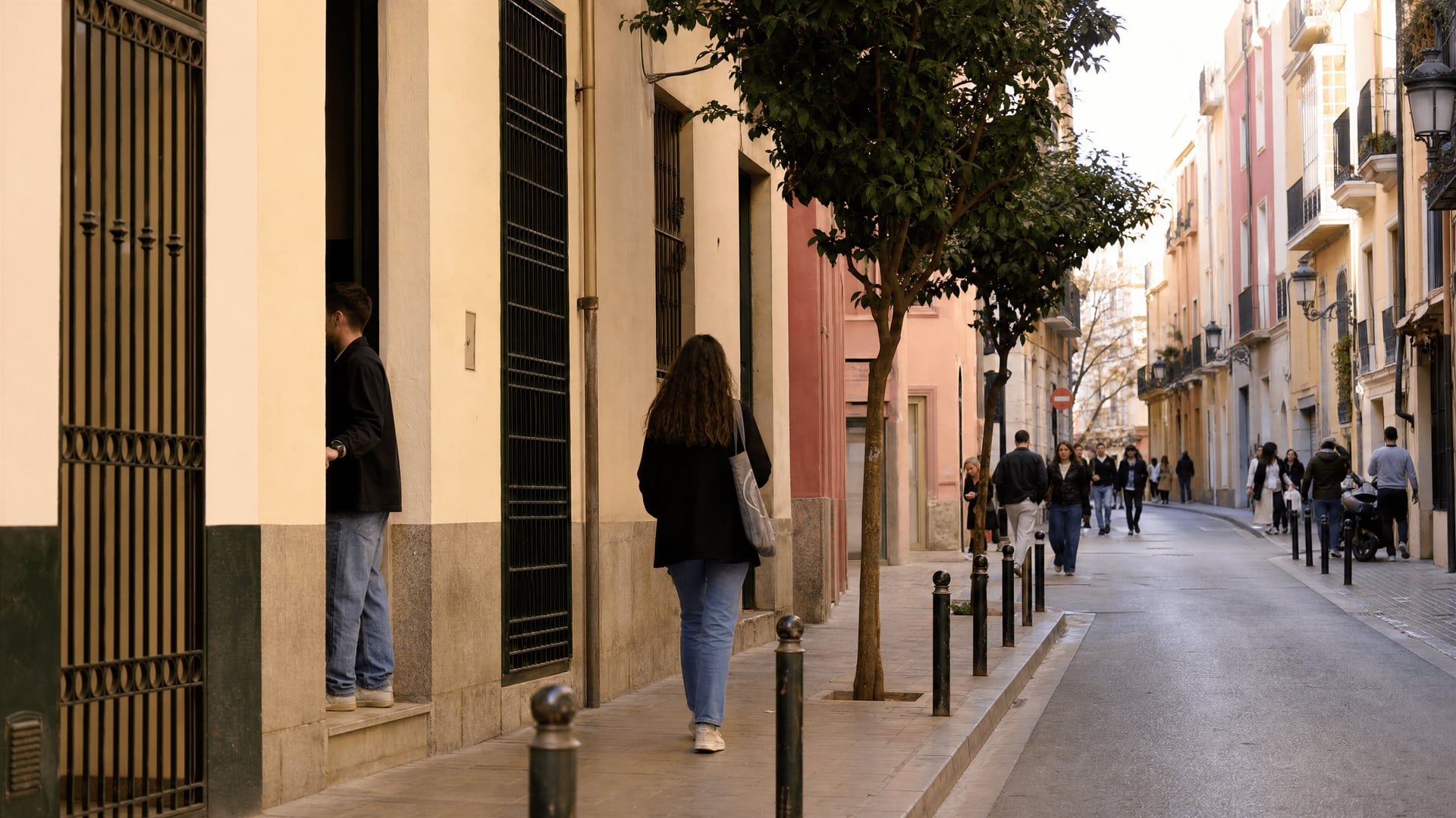 Bairro de Valência onde clubes privados podem estar localizados