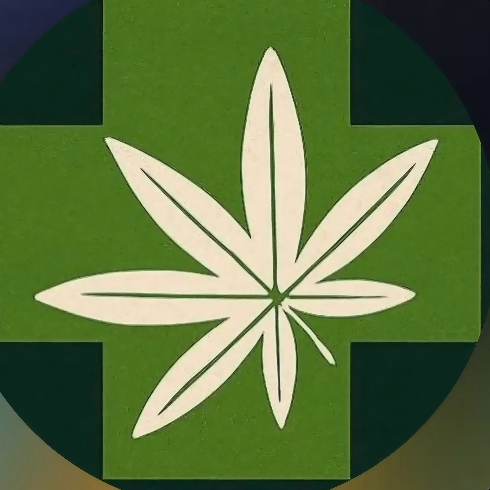 نادي القنب الاجتماعي Farmacia Alternativa Social Club شعار
