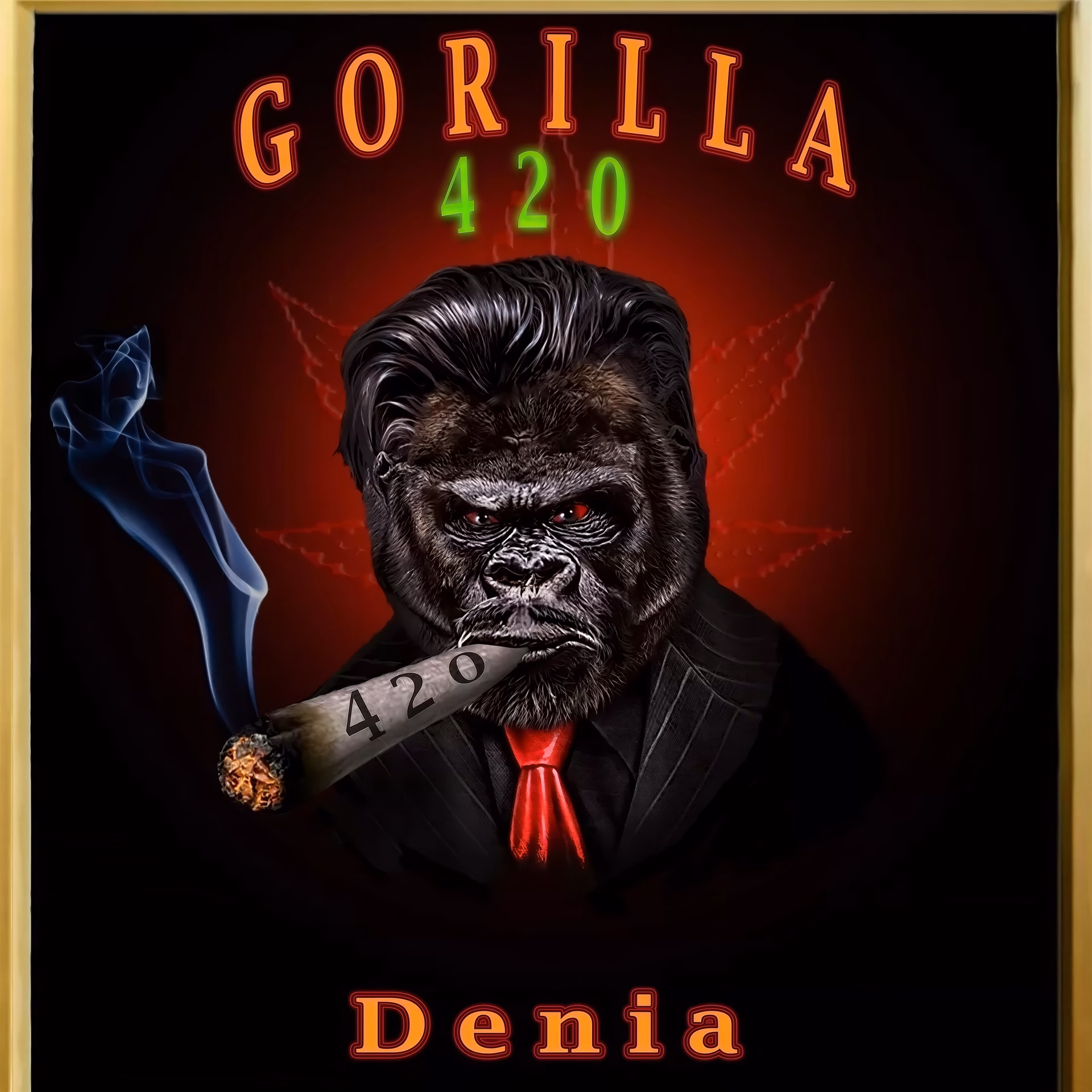 نادي القنب الاجتماعي Gorilla420Denia شعار